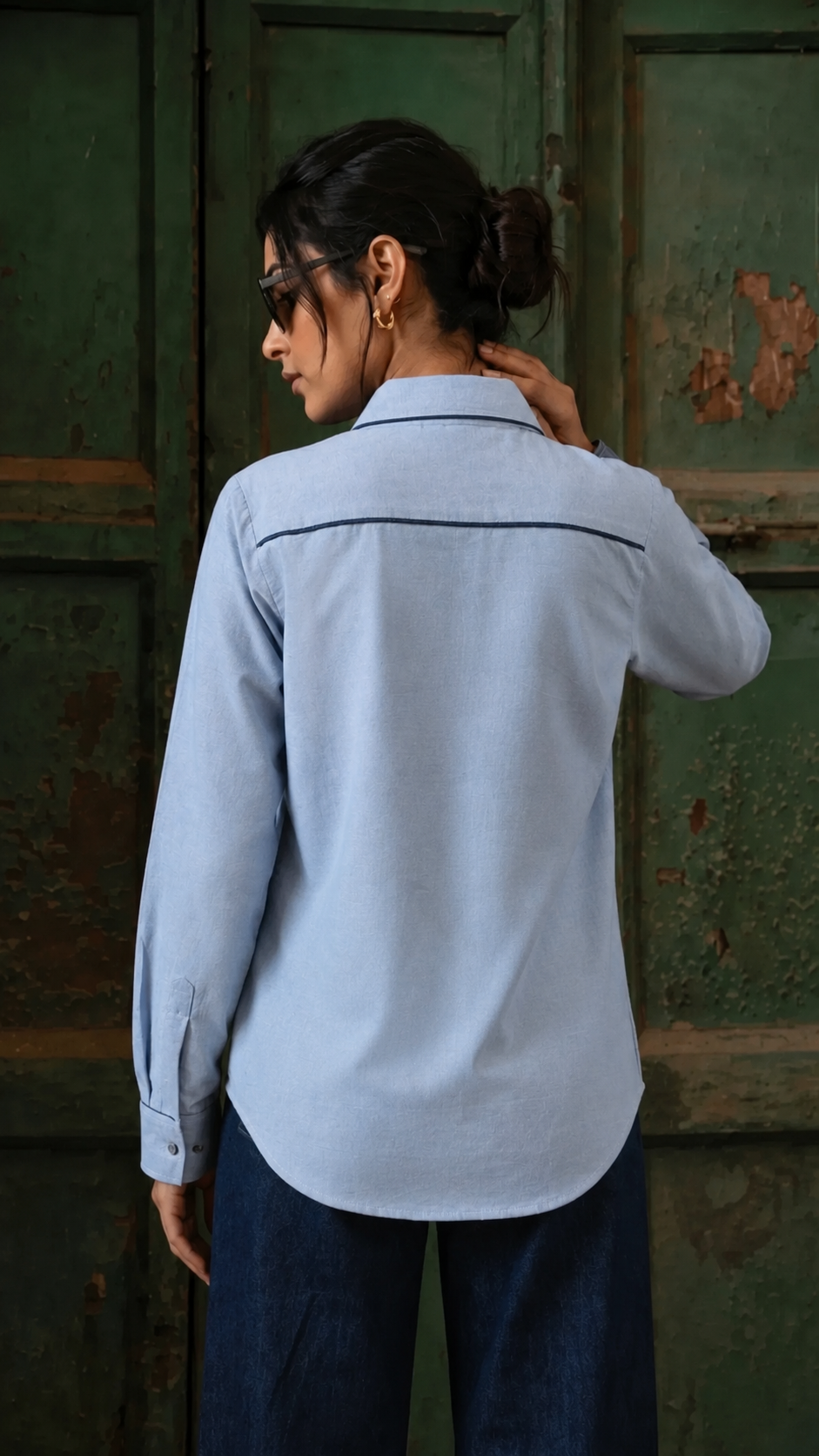 Aero Mesh Motif Shirt