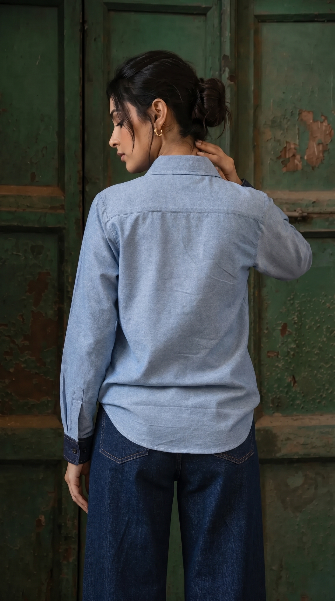 The Anchor Embroidery Shirt